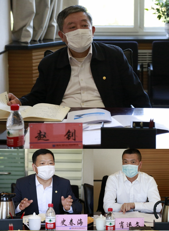 中建集團(tuán)紀(jì)檢監(jiān)察組組長(zhǎng)、黨組成員趙釗一行赴市政西北院調(diào)研